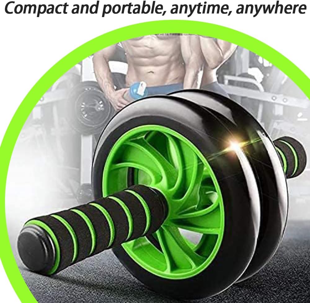 AB Wheel Abs Roller Workout Arm and Waist Fitness Exerciser Wheel - Image 6